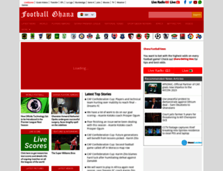 footballghana.com screenshot