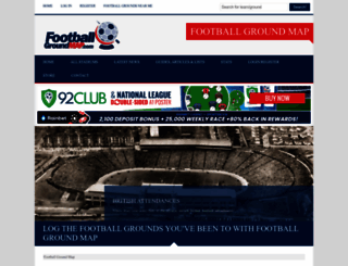 footballgroundmap.com screenshot