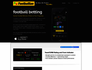 footballian.com screenshot