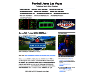 footballjesus.wordpress.com screenshot