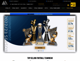 footballkit.co.uk screenshot