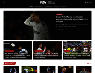 footballleagueworld.co.uk screenshot
