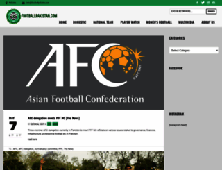 footballpakistan.com screenshot