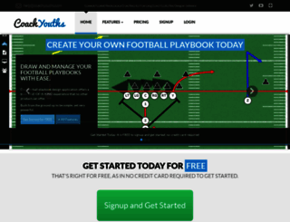 footballplaybookdesigner.com screenshot