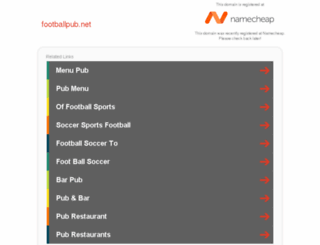 footballpub.net screenshot