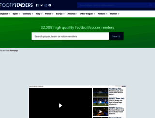 footballrenders.com screenshot