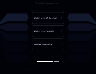 footballstreamtv.com screenshot