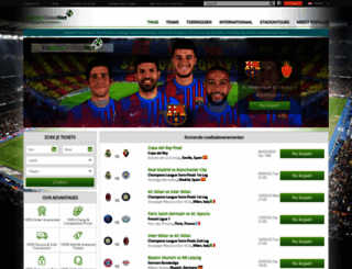 footballticketnet.nl screenshot