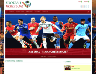 footballticketsuae.com screenshot