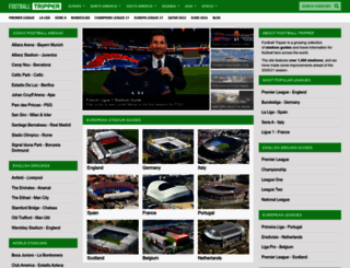 footballtripper.com screenshot