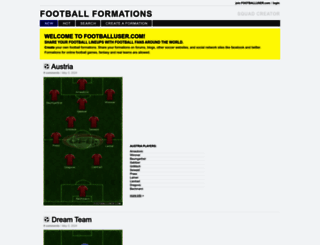 footballuser.com screenshot