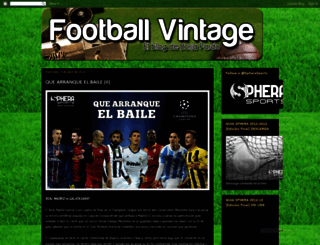 footballvintage.blogspot.com screenshot