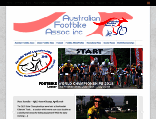 footbike.com.au screenshot