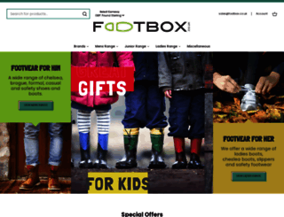 footbox.co.uk screenshot