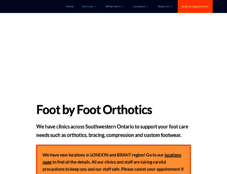 footbyfoot.ca screenshot