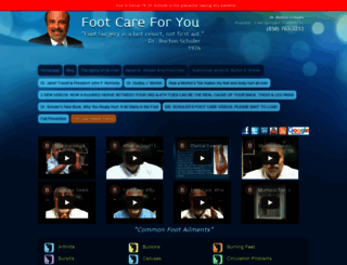 footcare4u.com screenshot