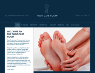 footcareroom.com screenshot