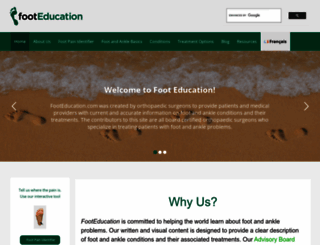 footeducation.com screenshot