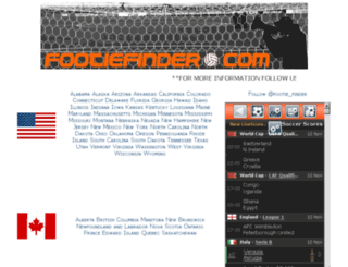 footiefinder.com screenshot