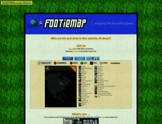 footiemap.com screenshot
