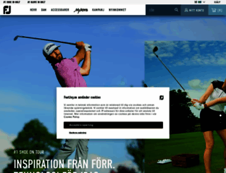 footjoy.se screenshot