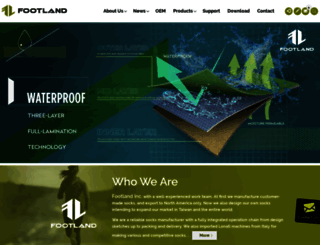 footlandinc.com screenshot