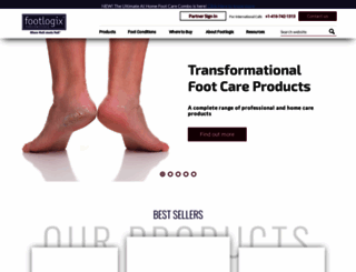 footlogixmedical.com screenshot
