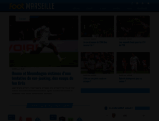 footmarseille.com screenshot