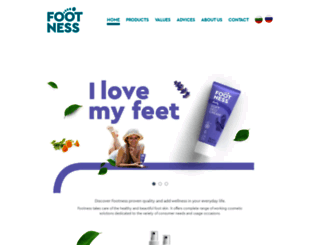 footness-cosmetics.com screenshot