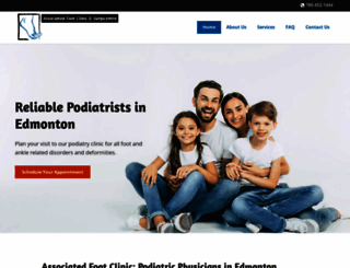 footpaincentre.com screenshot