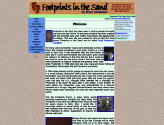 footprints-inthe-sand.com screenshot