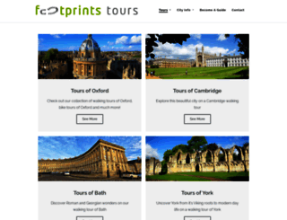footprints-tours.com screenshot