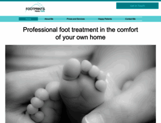 footprintshomevisits.co.uk screenshot