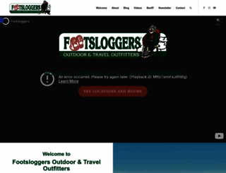 footsloggersnc.com screenshot