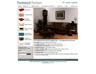 footstoolfactory.co.uk screenshot