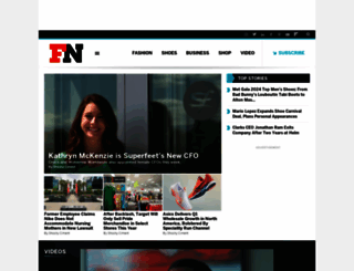 footwearnews.com screenshot