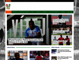 footy-ghana.com screenshot