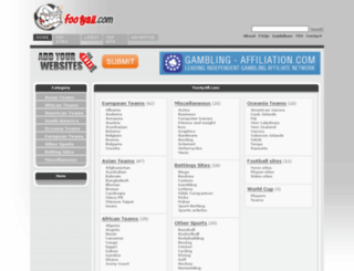 footyall.com screenshot