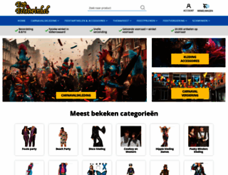 fopenfeestwinkel.nl screenshot