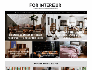 for-interieur.fr screenshot