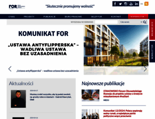 for.org.pl screenshot