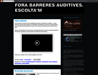 forabarreresauditives.blogspot.com screenshot