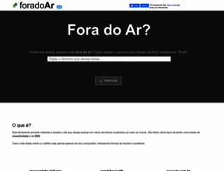 foradoar.org screenshot