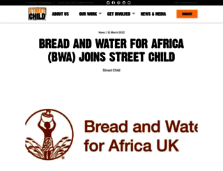 forafrica.org.uk screenshot