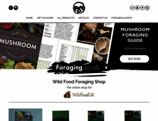 foraging.co.uk screenshot