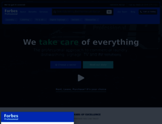 forbes-professional.co.uk screenshot