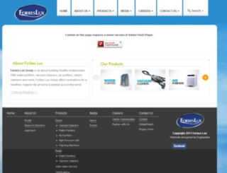 forbeslux.com screenshot