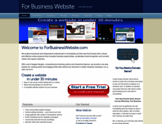 forbusinesswebsite.com screenshot