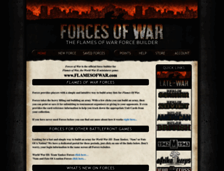 forces.flamesofwar.com screenshot