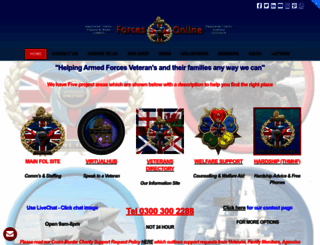 forcesonline.org.uk screenshot